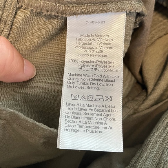 Madewell Corduroy High Rise Tapered Pants in Distant Surplus Retro Size 4 - Picture 6 of 6